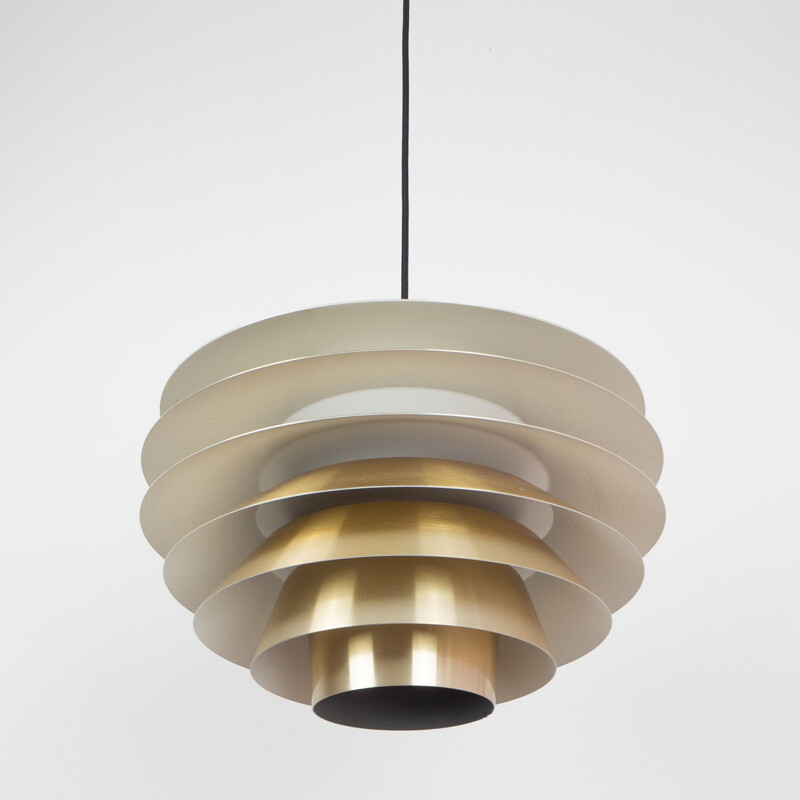 Danish pendant lamp Verona by Svend Middelboe fofr Nordisk Solar, Denmark 1962