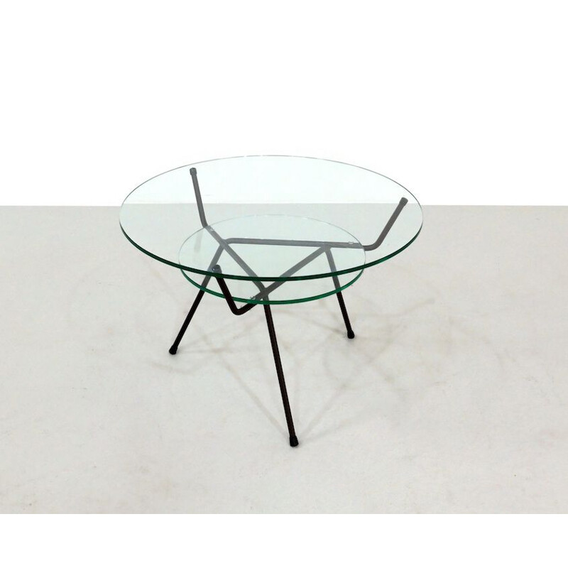Vintage Tripod Coffee Table by WH Gispen for Kembo
