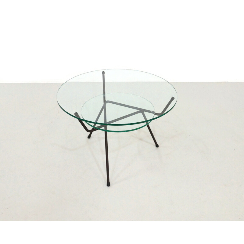 Vintage Tripod Coffee Table by WH Gispen for Kembo