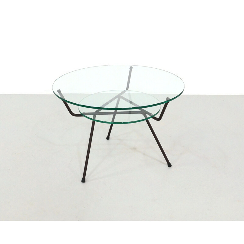 Vintage Tripod Coffee Table by WH Gispen for Kembo
