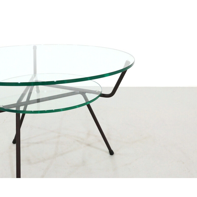 Vintage Tripod Coffee Table by WH Gispen for Kembo