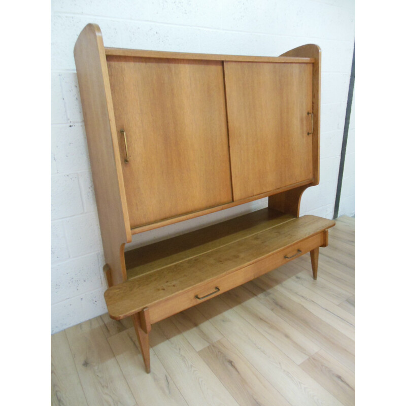 Vintage oak sideboard - 1950s 