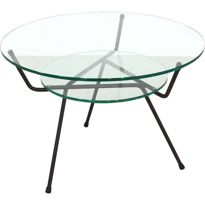 Vintage Tripod Coffee Table by WH Gispen for Kembo