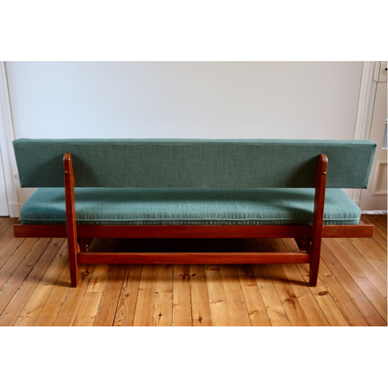 Scandinavian vintage teak Day bed 1960's 