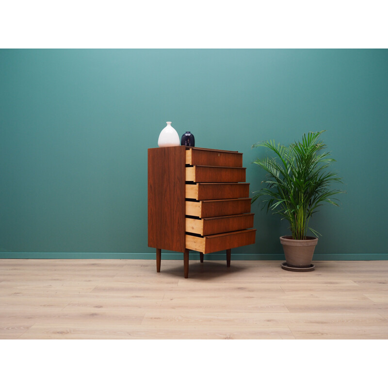 Vintage teak Chest of Drawers by Hanbjerg Mobelfabrik, 1960s