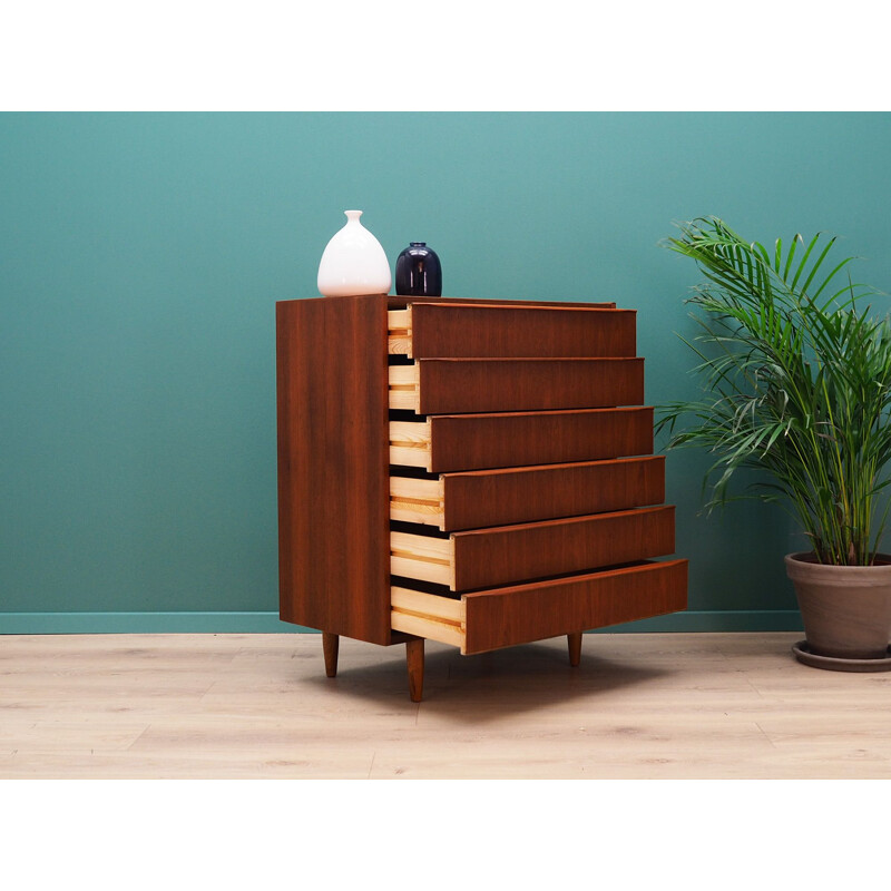 Vintage teak Chest Of Drawer, Denmark 1970