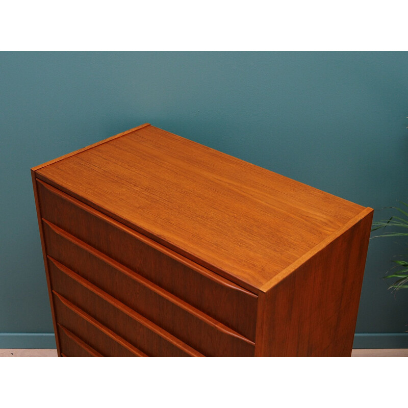 Vintage teak Chest Of Drawer, Denmark 1970