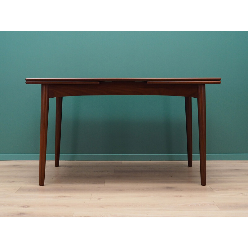 Vintage teak dining table, Denmark, 1960-70s