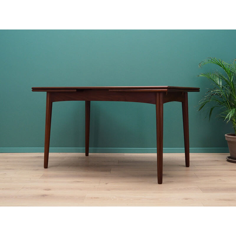 Vintage teak dining table, Denmark, 1960-70s