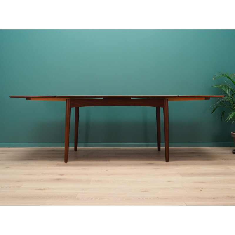 Vintage teak dining table, Denmark, 1960-70s