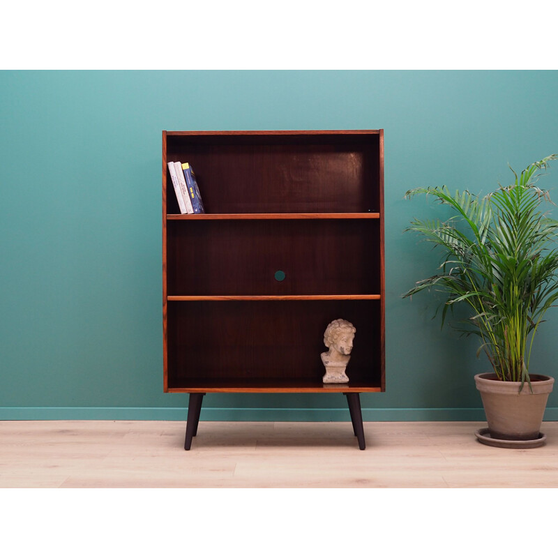 Vintage rosewood bookcase by Torben B. Nielsen, 1960-70s