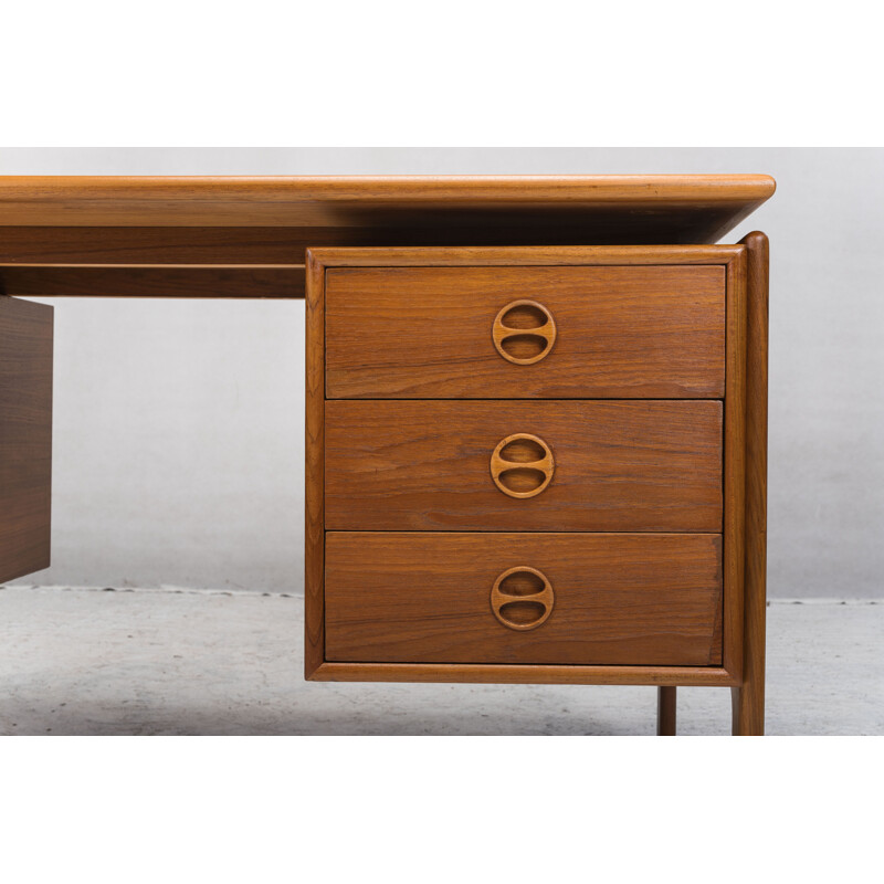 Vintage wooden desk by GV Gasviga for GV Møbler, 1960s