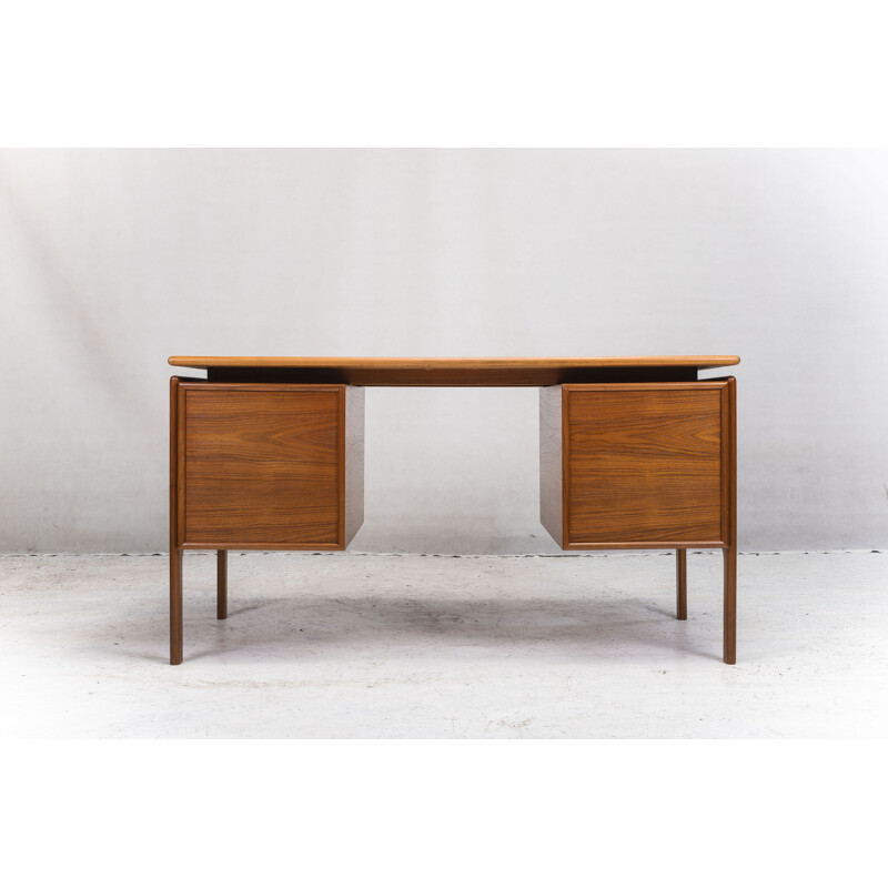 Vintage wooden desk by GV Gasviga for GV Møbler, 1960s