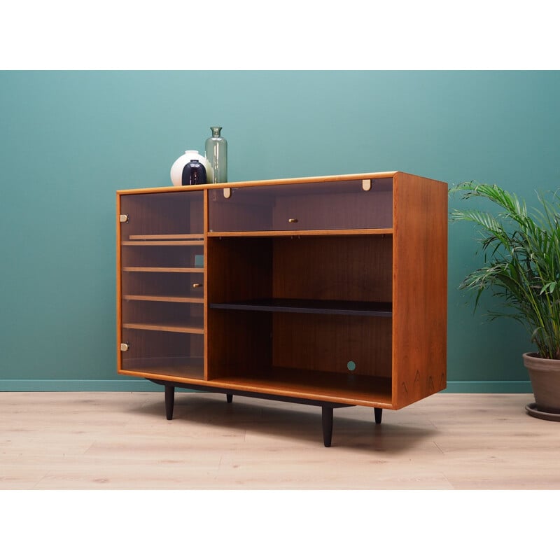 Vintage teak cabinet in teak by RTV, 1960s