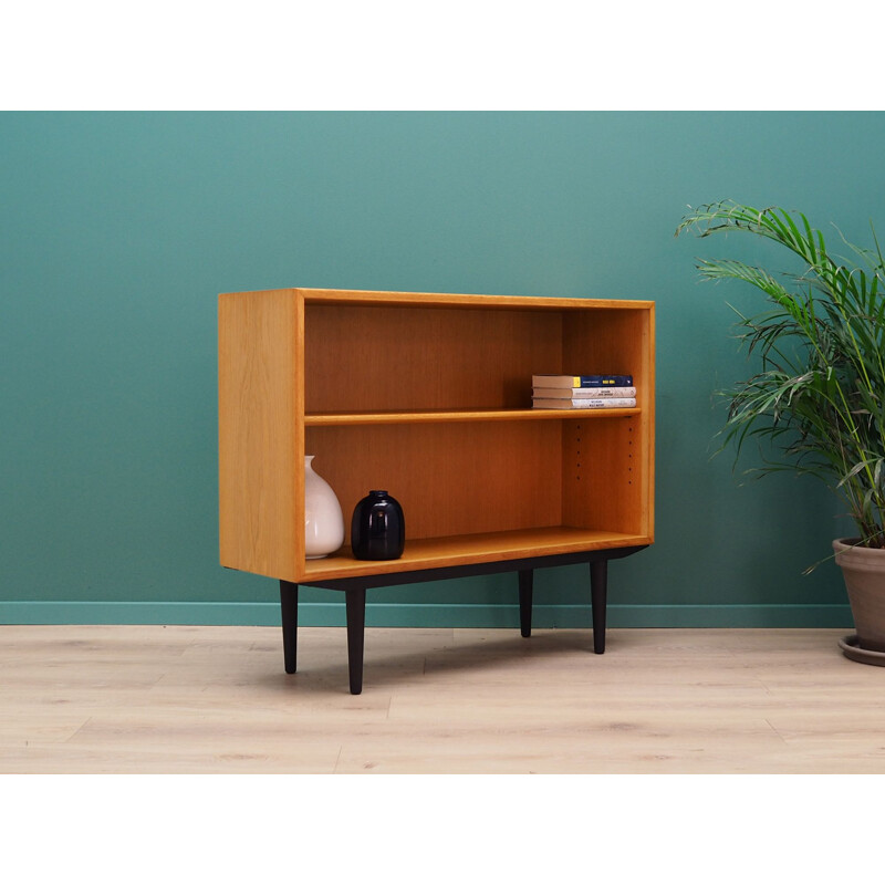 Vintage ash bookcase by Søborg Møbler, 1960-70s