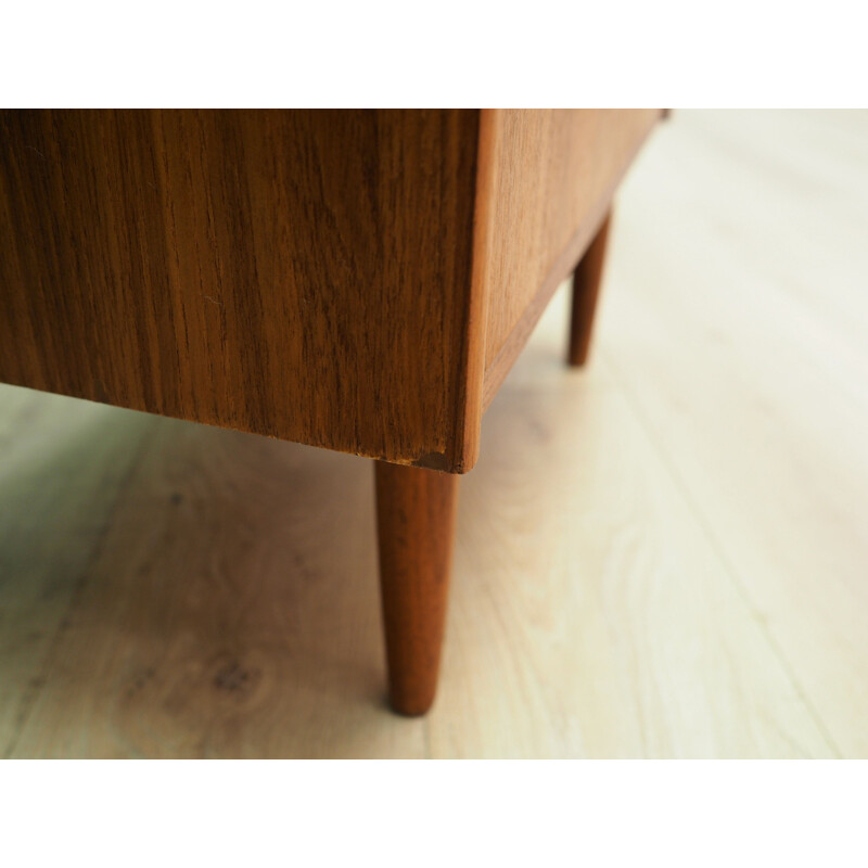 Vintage teak Chest Of Drawers, Denmark, 1960-70s