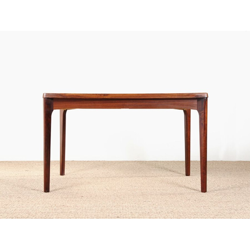 Vintage Scandinavian rosewood dining table