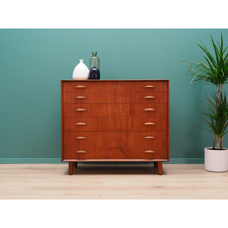 Vintage Chest Of Drawers in teak, 1970s
