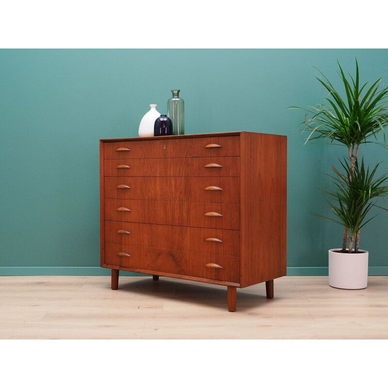 Vintage Chest Of Drawers in teak, 1970s