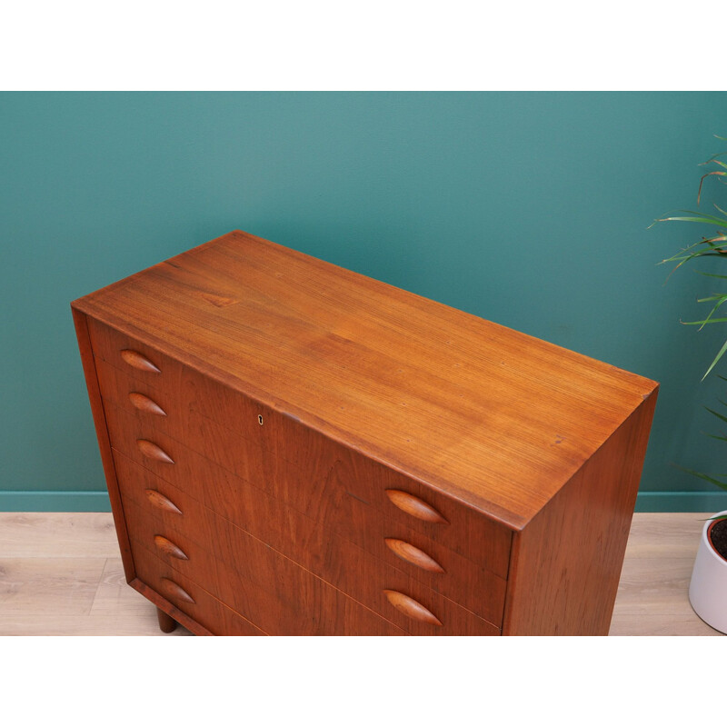 Vintage Chest Of Drawers in teak, 1970s