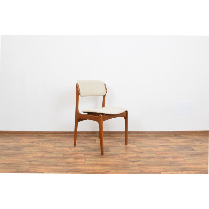 Set of 4 vintage teak Dining Chairs by Erik Buch for O.D. Møbler, 1960s