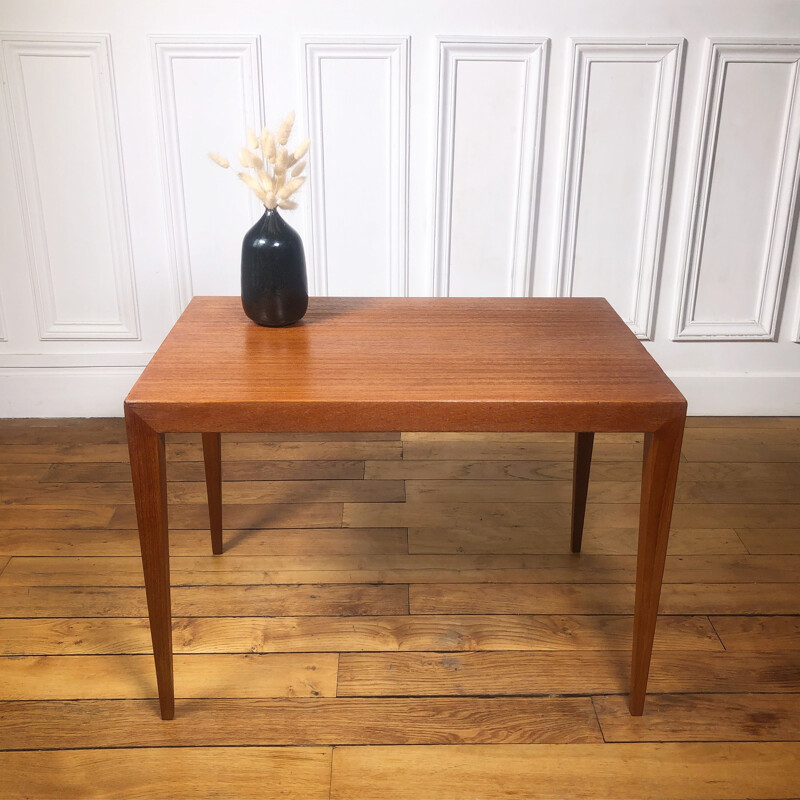 Vintage teak coffee table by Severin Hansen, 1960