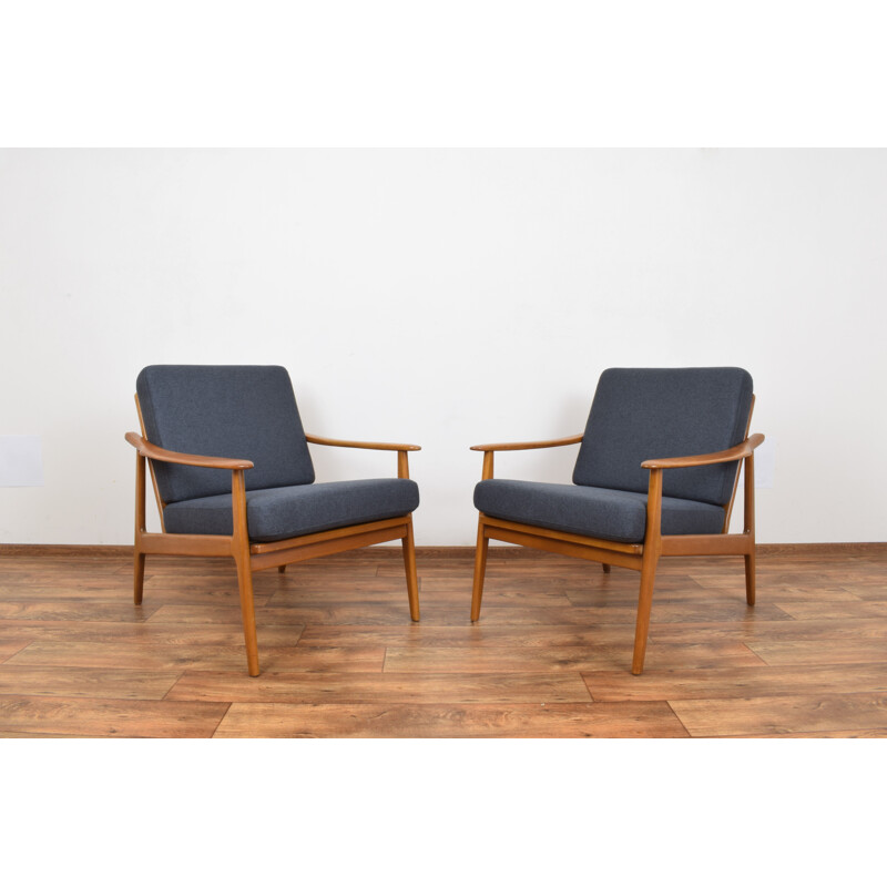 Vintage pair of Danish Armchairs, 1960s