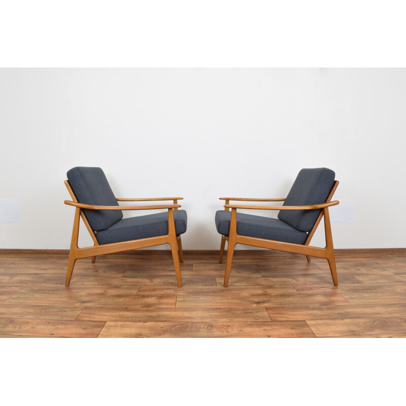 Paire de fauteuils danois vintage, 1960