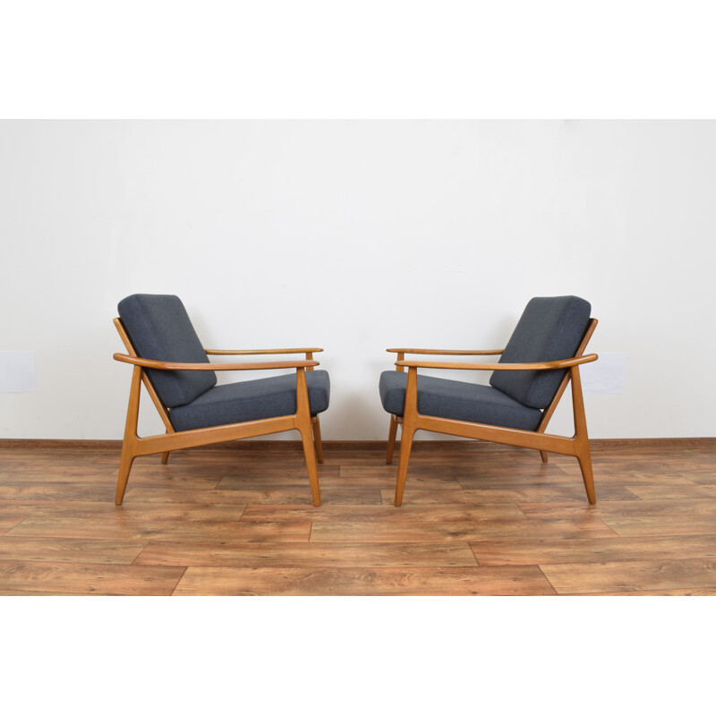 Vintage pair of Danish Armchairs, 1960s