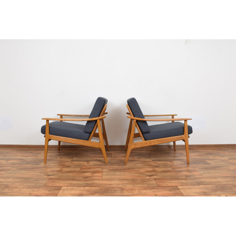 Vintage pair of Danish Armchairs, 1960s