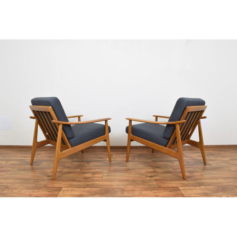 Vintage pair of Danish Armchairs, 1960s