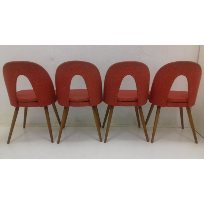 Set of 4 dining chairs by Antonín Šuman, 1960s