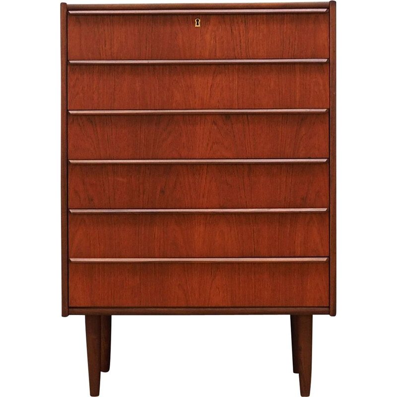 Vintage teak Chest of Drawers by Hanbjerg Mobelfabrik, 1960s