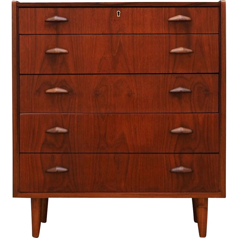 Vintage teak Chest Of Drawers, Denmark 1970s