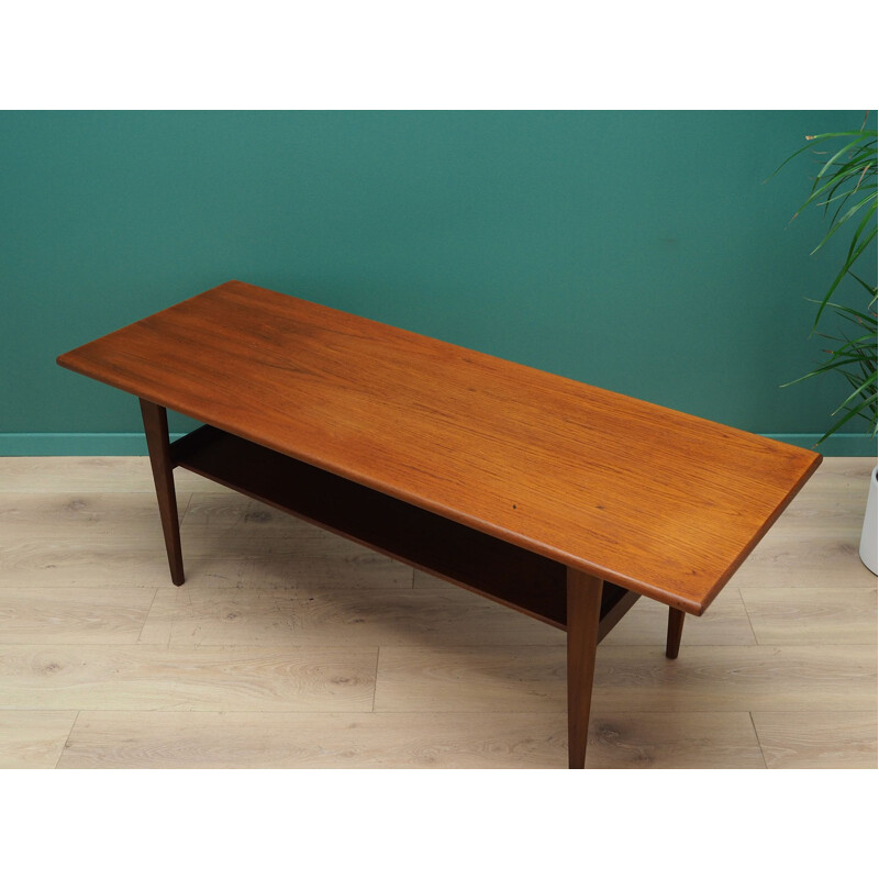 Vintage coffee table in teak 1970s