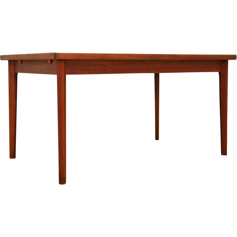 Vintage teak table by Grete Jalk, 1960-70s