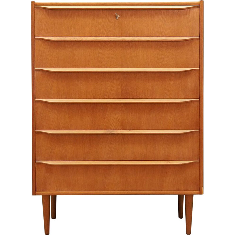 Vintage chest of drawers in ash, Denmark, 1960s