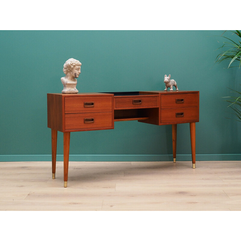 Danish teak vintage dressing table, 1970