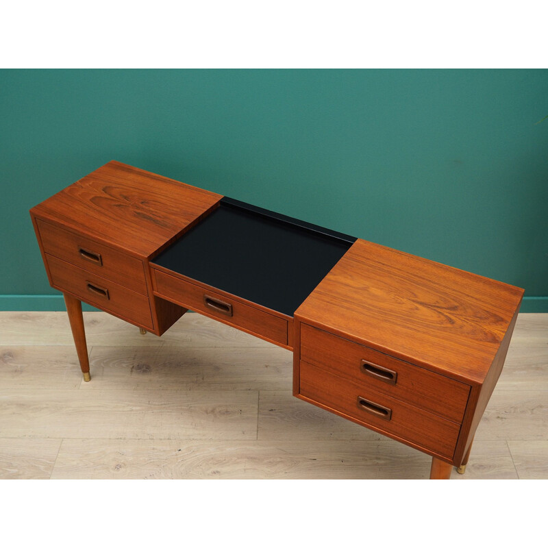 Danish teak vintage dressing table, 1970