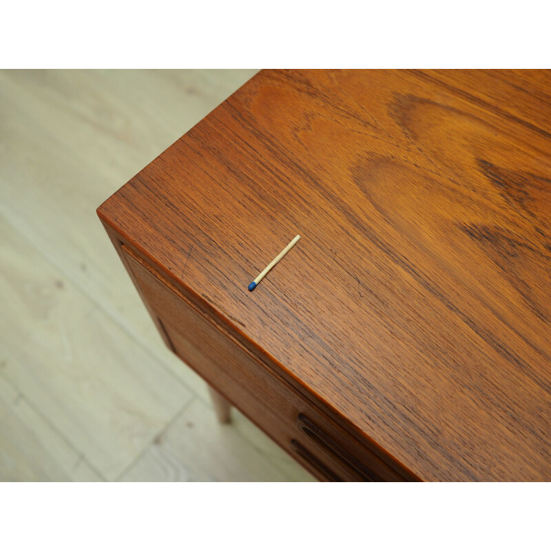 Danish teak vintage dressing table, 1970