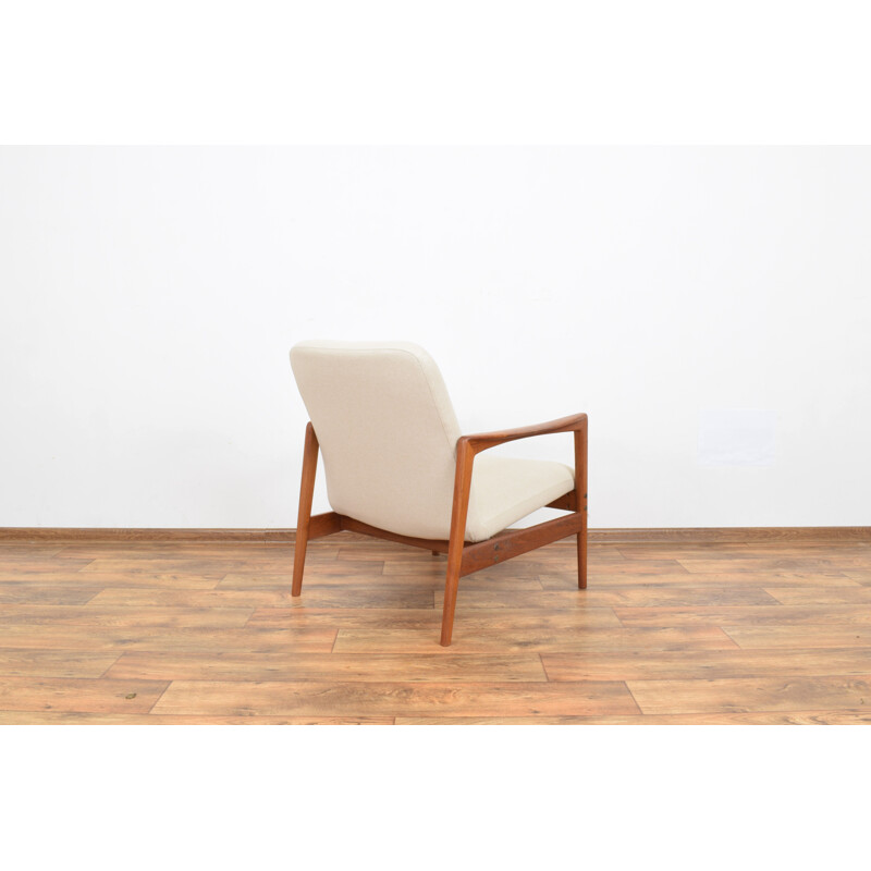 Vintage teak easy chair by Folke Ohlsson for Dux, 1960s