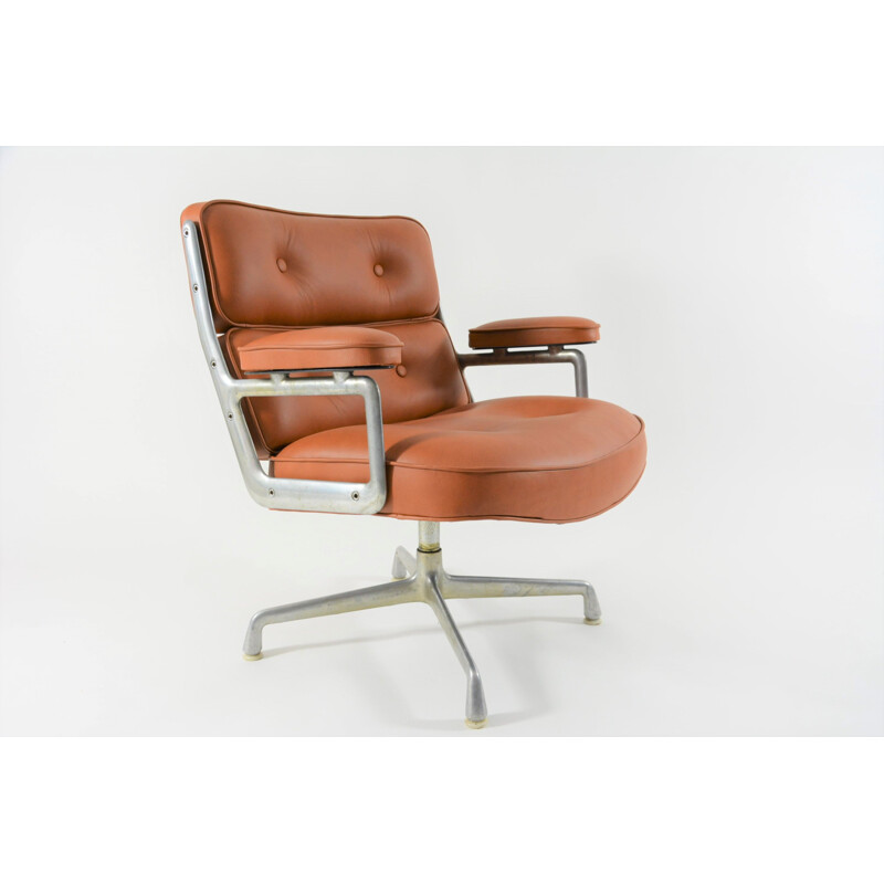 Fauteuil vintage Lobby Chair ES 105 par Charles & Ray Eames, 1960