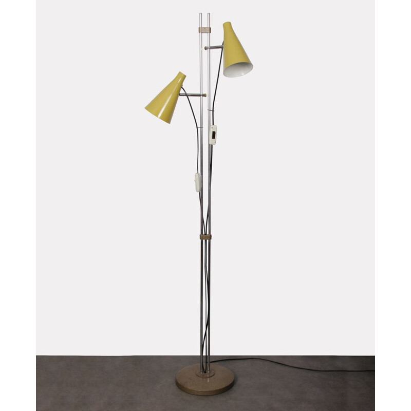 Vintage floor lamp by Josef Hurka for Lidokov, 1960