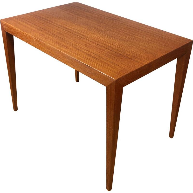 Vintage teak coffee table by Severin Hansen, 1960