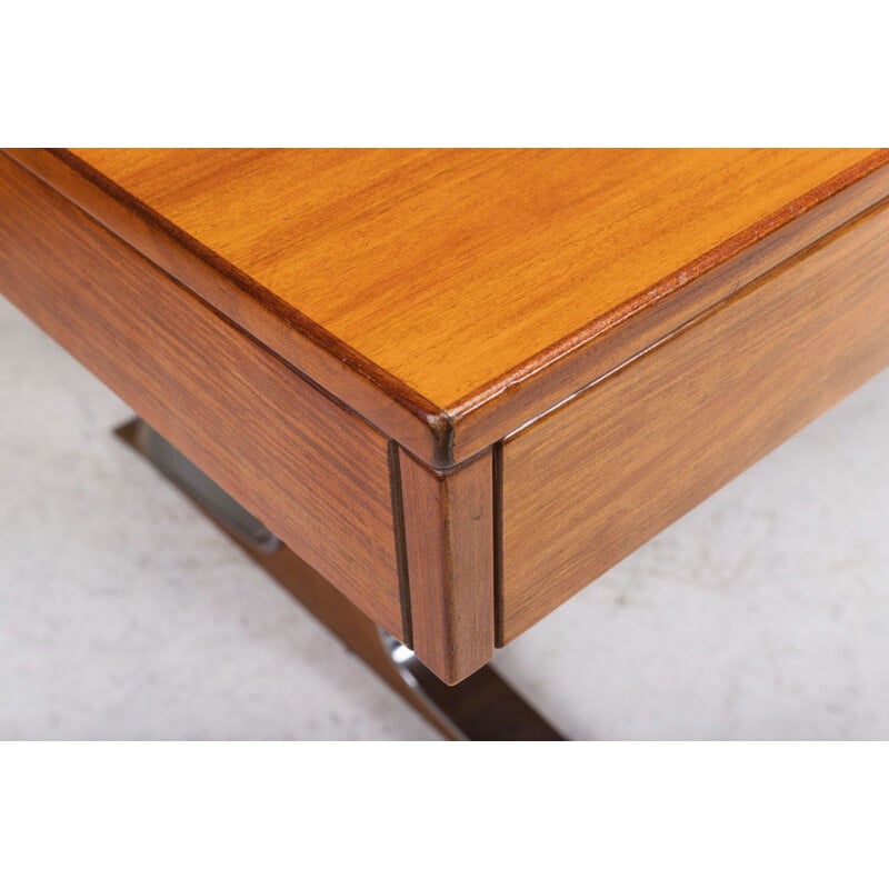 Vintage executive desk in rosewood by Kondor, 1969