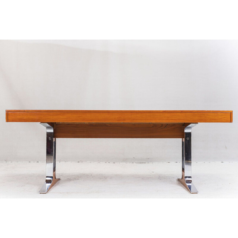 Vintage executive desk in rosewood by Kondor, 1969