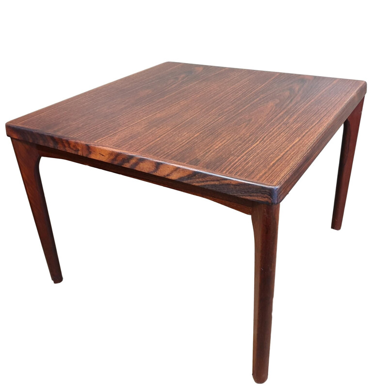 Vintage rosewood coffee table by Henning Kjærnulf for Vejle Mobelfabrik