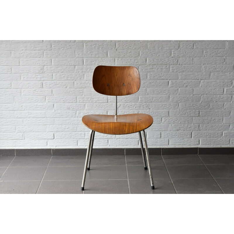 Vintage SE 68 Chair by Egon Eiermann for Wilde & Spieth, Germany, 1960