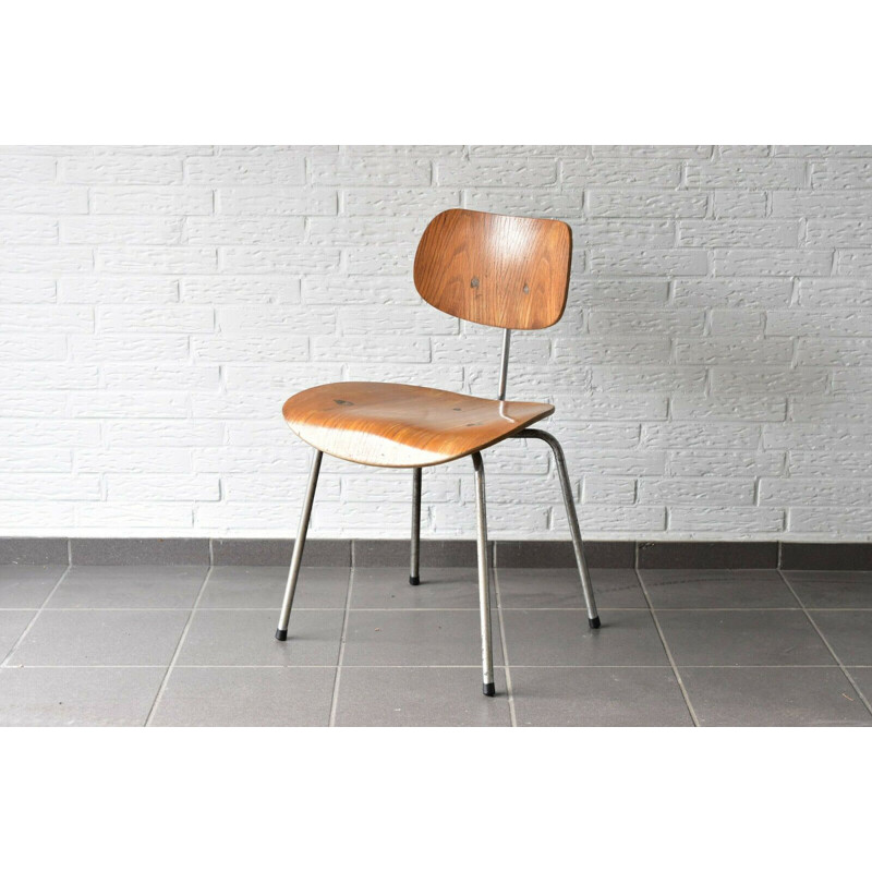 Chaise vintage SE 68 par Egon Eiermann pour Wilde & Spieth, Allemagne, 1960