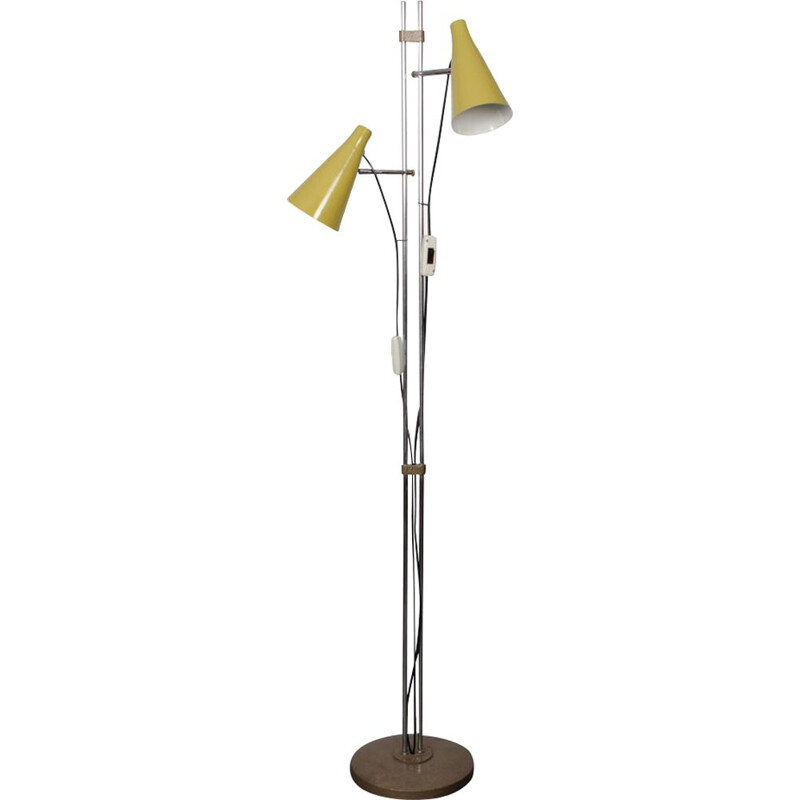 Vintage floor lamp by Josef Hurka for Lidokov, 1960